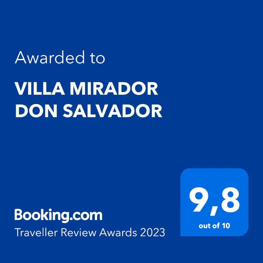 Villa Mirador Don Salvador Уэтор-Вега Экстерьер фото